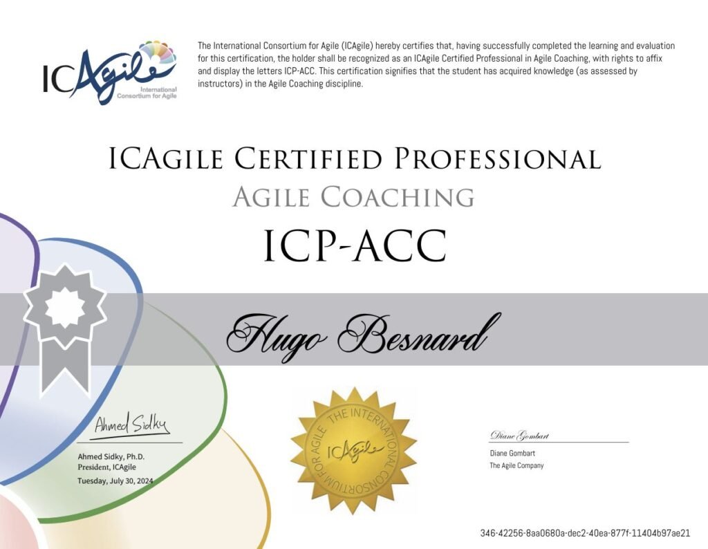 Coach agile